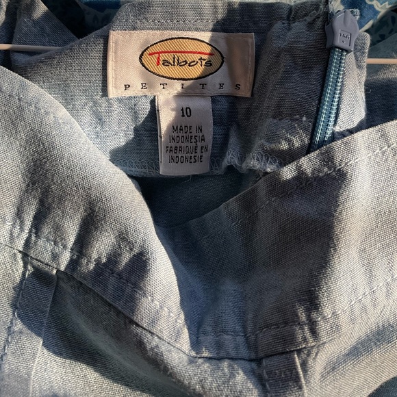 TALBOTS Light Denim Jumper | 10P - Picture 4 of 4